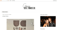Desktop Screenshot of carmenhummer.com
